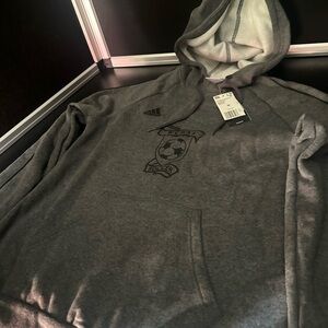 Adidas Dark Gray Men's Hoodie